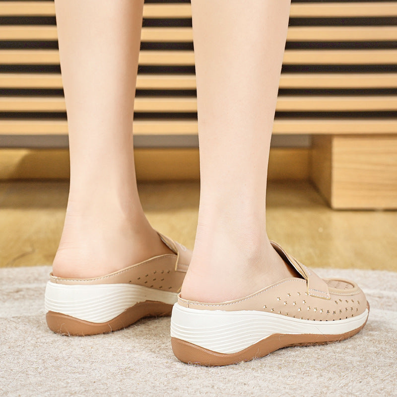 Zapatillas de verano con agujeros