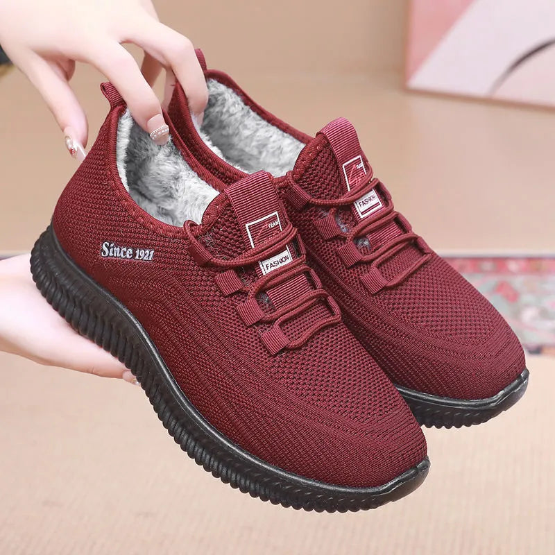 Zapatos de trabajo de suela blanda para mujer