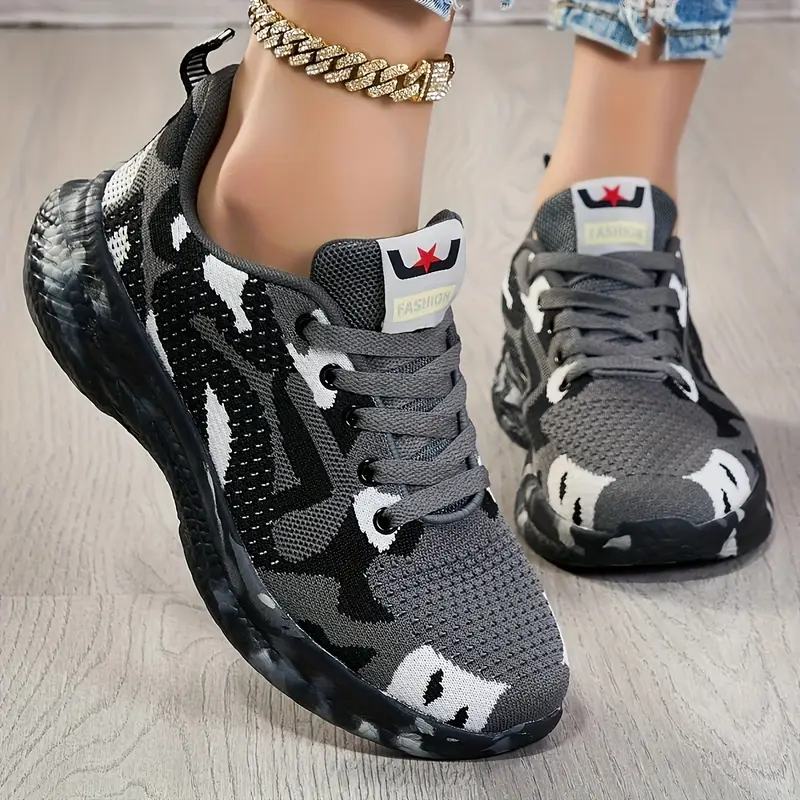 Zapatillas de tenis de camuflaje para hombre