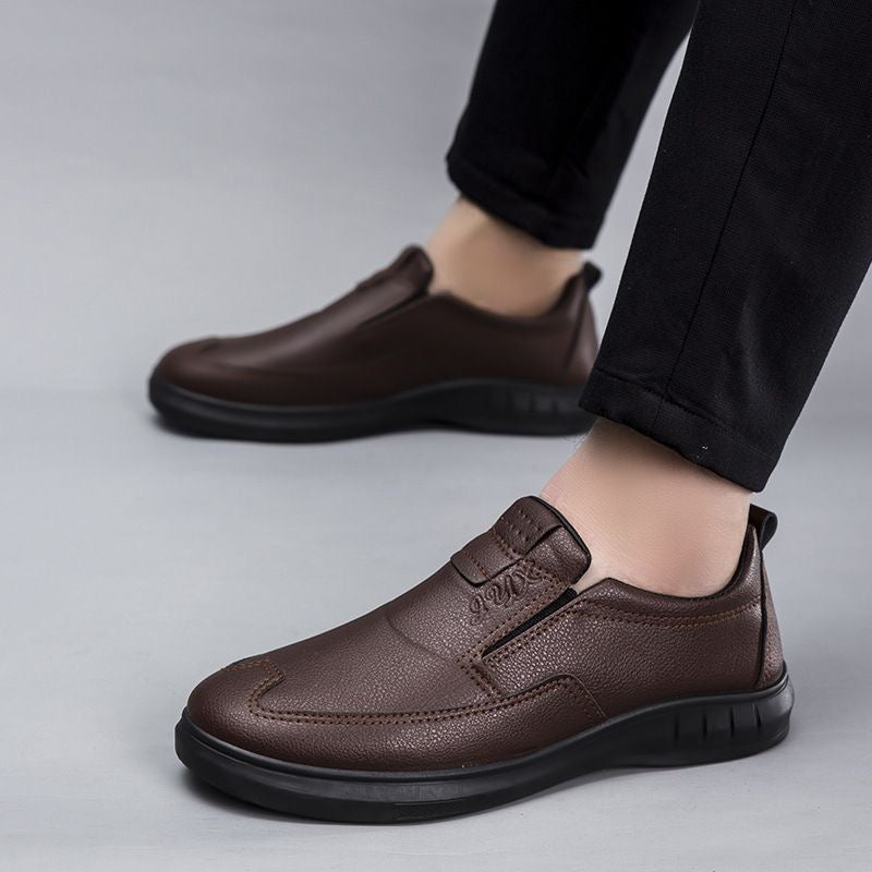 Zapatos de paseo de piel suave para hombre