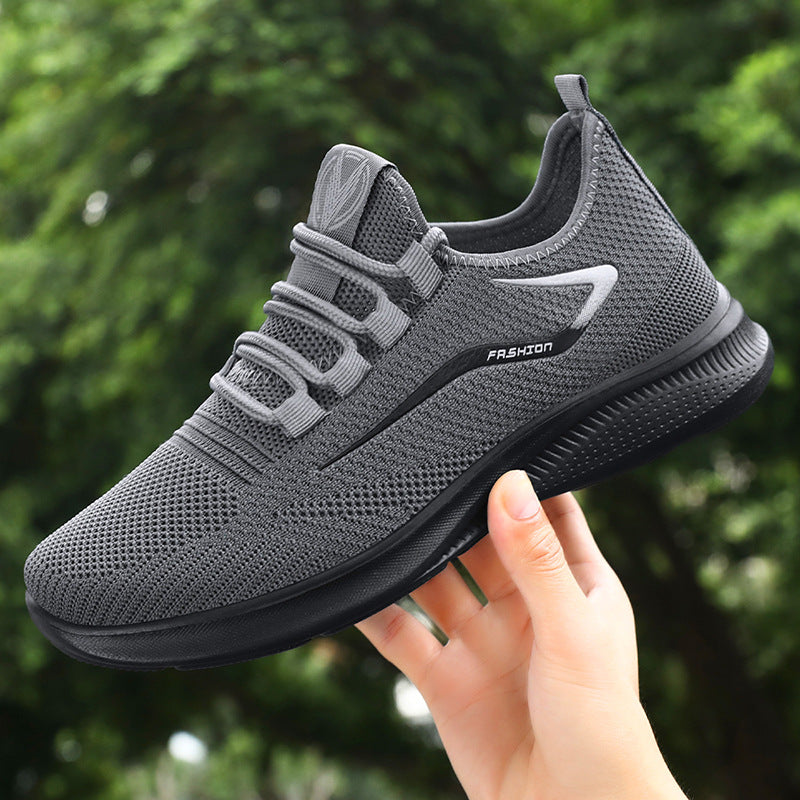 Zapatillas de correr de malla de otoño