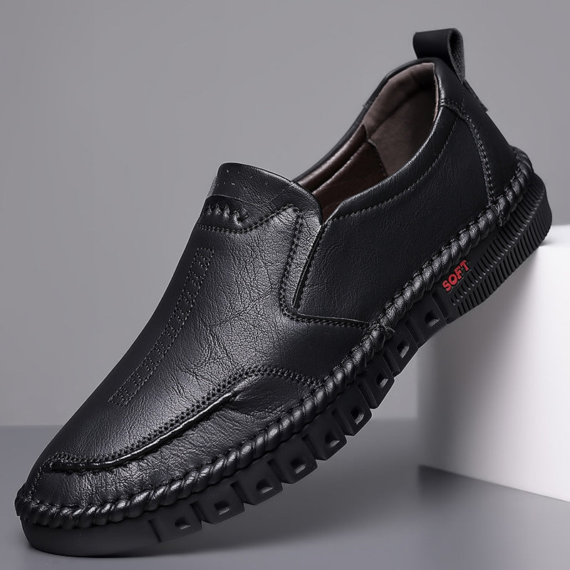 Zapatos de cuero casuales para hombres de nuevo estilo