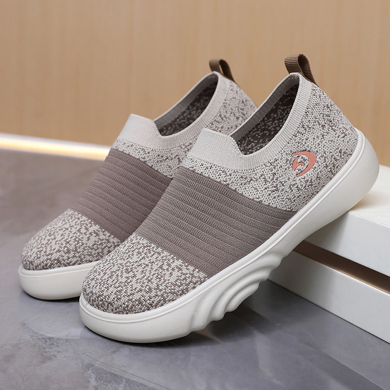 Nuevos zapatos de plataforma sin cordones