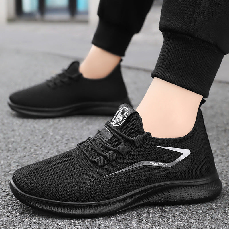 Zapatillas de correr de malla de otoño