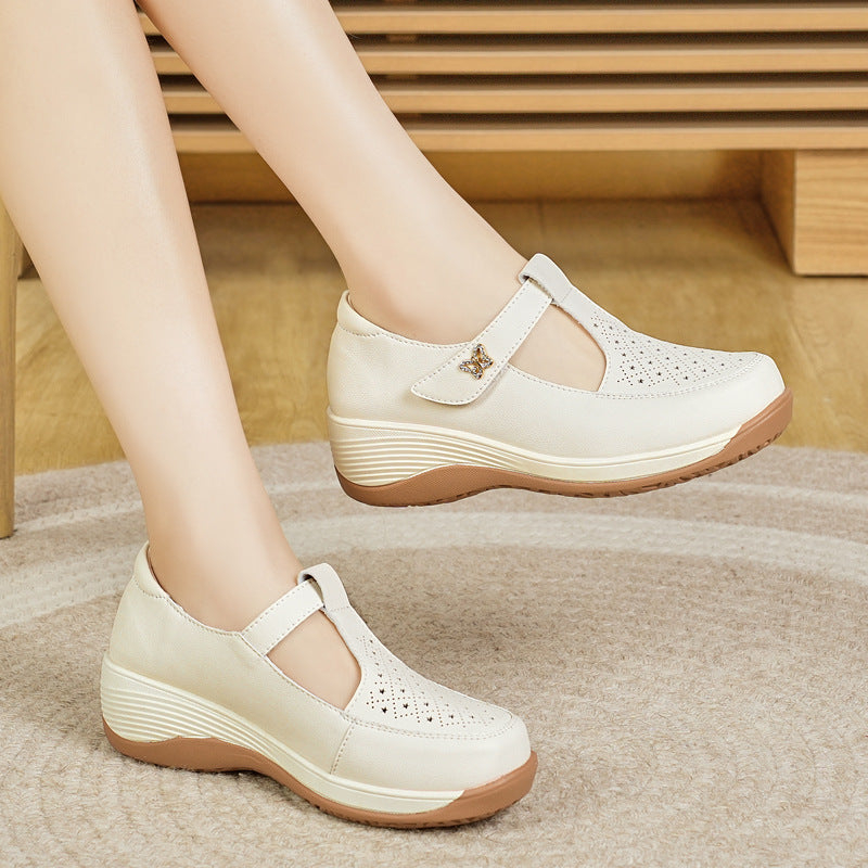 Zapatos de cuña ortopédicos