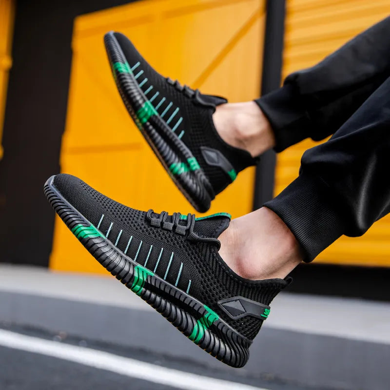 Zapatillas de deporte de malla transpirable para hombre