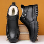 Zapatos cálidos para hombre 100% piel de vacuno