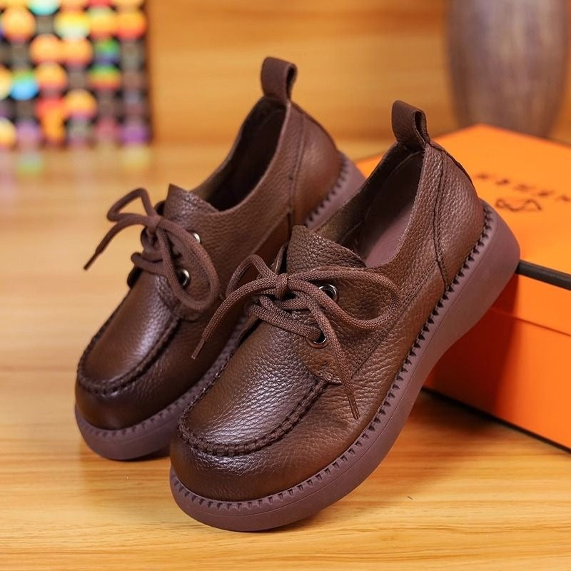 Zapatos de cuero suave