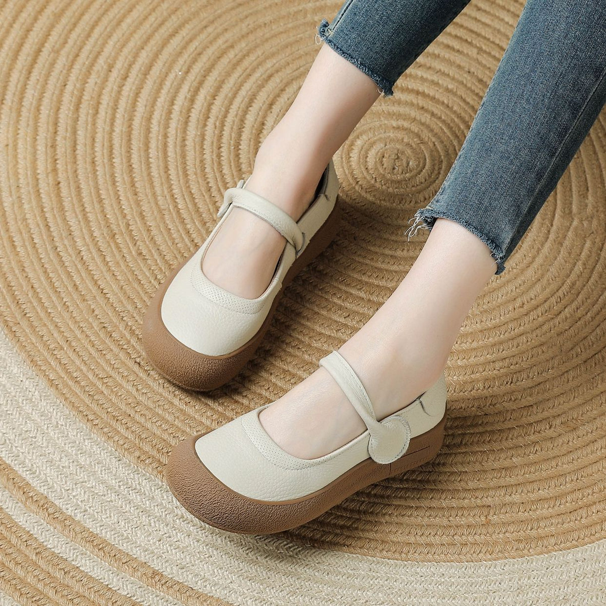 2026 Nuevos zapatos piel vacuno primera capa