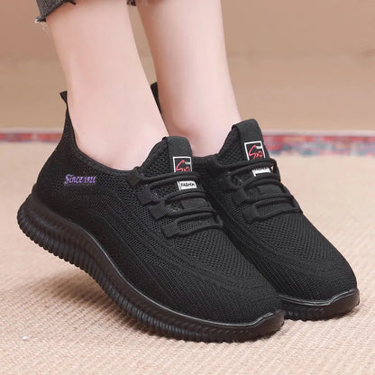 Zapatos de trabajo de suela blanda para mujer