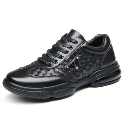 Zapatos de cuero redondos de negocios