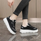 2025 Zapatos casuales de suela gruesa y caña baja