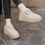 2025 Zapatos casuales de suela gruesa y caña baja