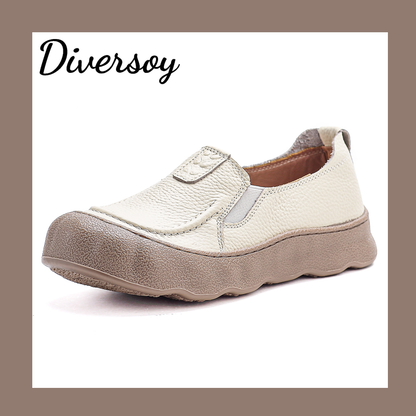 Zapatos de suela blanda 100% de cuero genuino