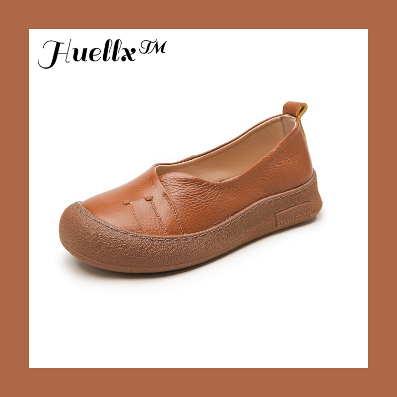 Zapatos de piel de vaca 100% auténtica