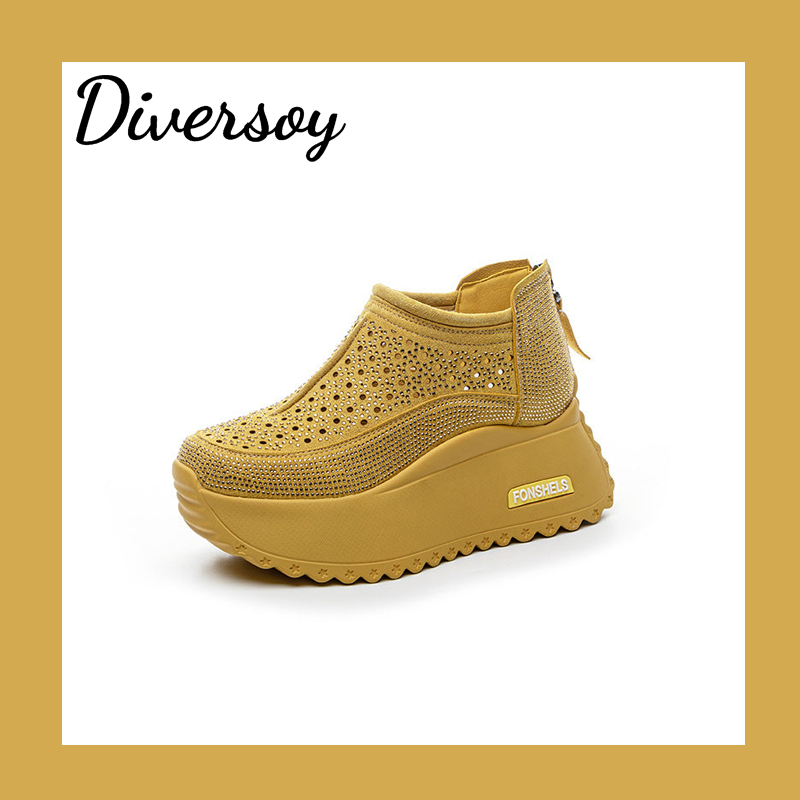 Zapatos casuales huecos elevados