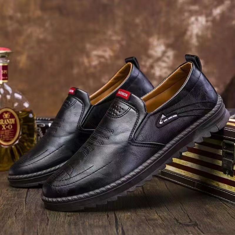 Mocasines cosidos