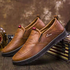 Mocasines cosidos