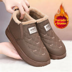 Botas de nieve informales- impermeables y antideslizantes