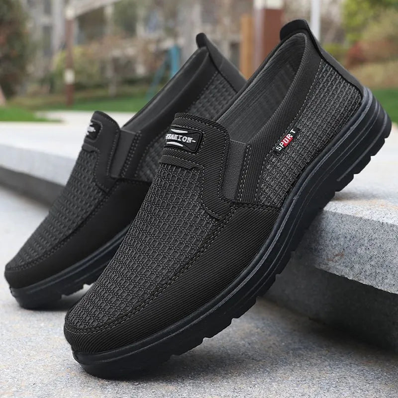 nuevos zapatos de malla para hombre