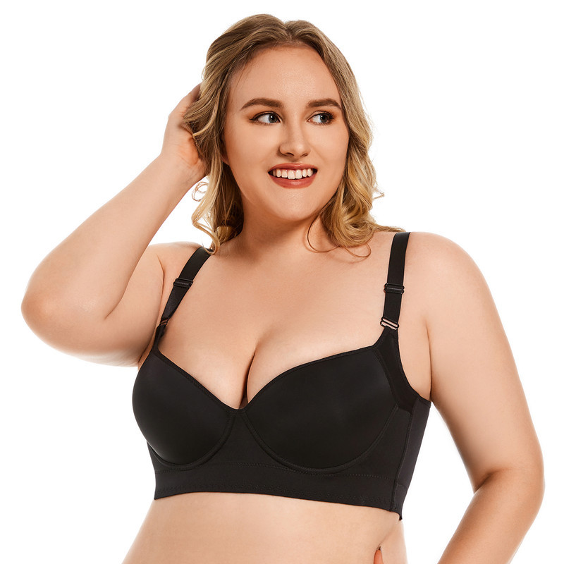 Gran oferta - 49 % de descuentoSujetador de copa profunda con espalda oculta para mujer