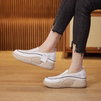 Mocasines transpirables de suela gruesa súper suaves