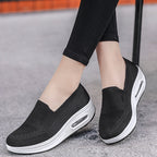 Zapatos de malla transpirable de color sólido 2025