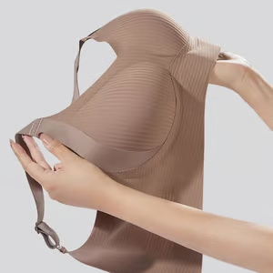 🔥ÚLTIMO DÍA 50% DE DESCUENTO - sujetador push up ajustable sin aros y acanalado para mujer