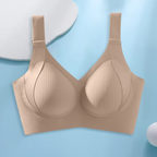 🔥ÚLTIMO DÍA 50% DE DESCUENTO - sujetador push up ajustable sin aros y acanalado para mujer