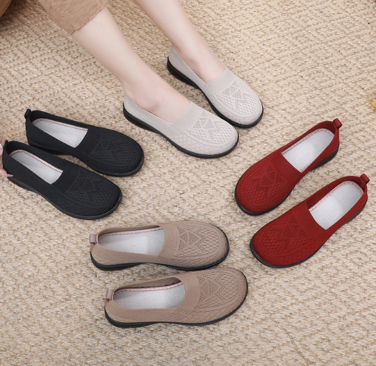 Zapatos Ligeros de Tejido para Mujer