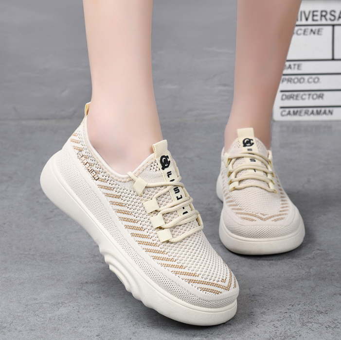 Zapatos casuales transpirables y suaves para mujer