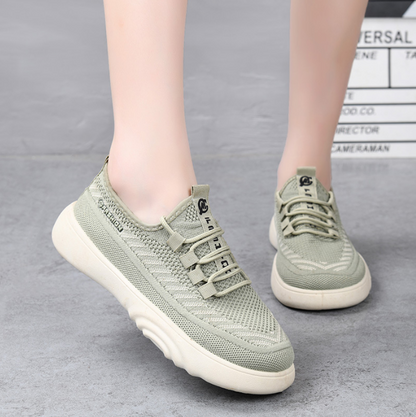 Zapatos casuales transpirables y suaves para mujer
