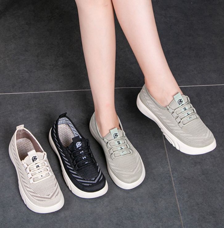 Zapatos casuales transpirables y suaves para mujer