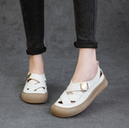 Zapatos de Piel Suaves y Cómodos para Mujer