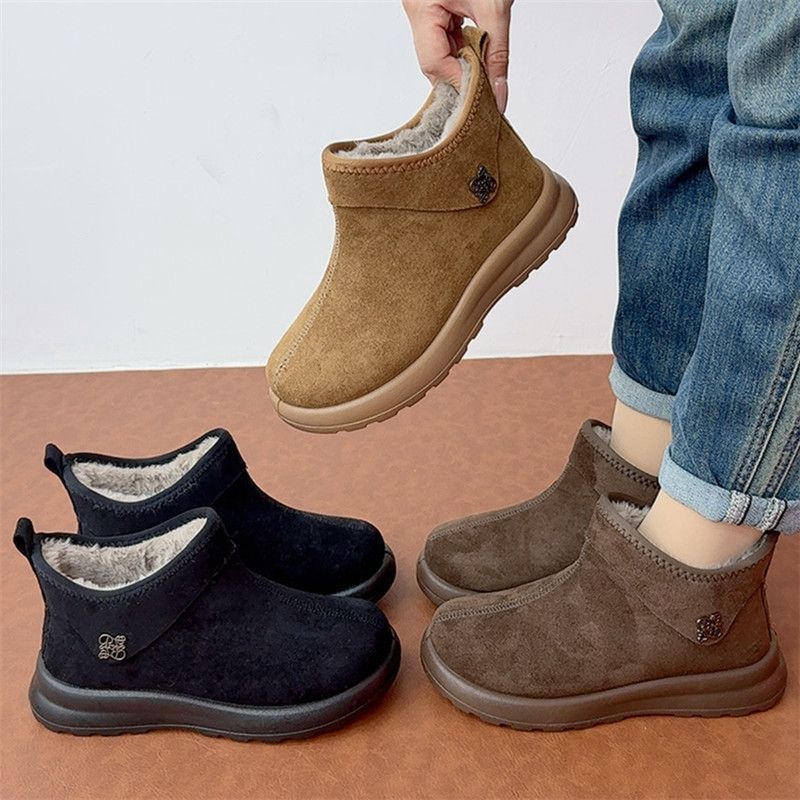 Botines de Dama Afelpados y Cómodos para Invierno