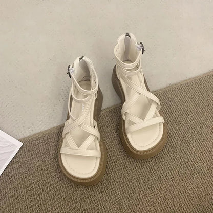 Sandalias de verano antideslizantes y cómodas de suela gruesa