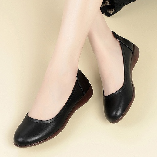 Zapatos de mujer de piel suaves y cómodos