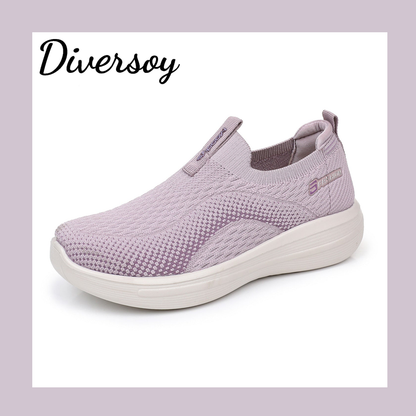 Zapatos tejidos sin cordones