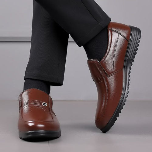Zapatos nuevos de cuero genuino para hombre
