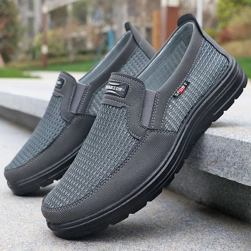 nuevos zapatos de malla para hombre