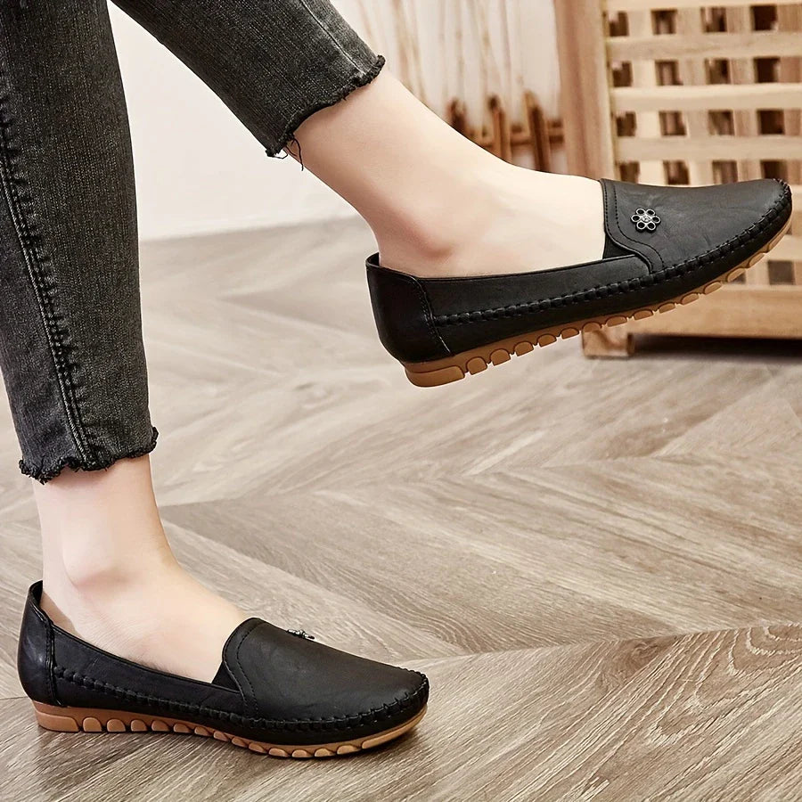 Zapatos casuales sin cordones de suela blanda
