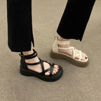 Sandalias de verano antideslizantes y cómodas de suela gruesa