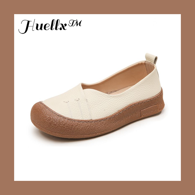 Zapatos de piel de vaca 100% auténtica