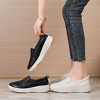 Zapatos casuales cómodos de cuero