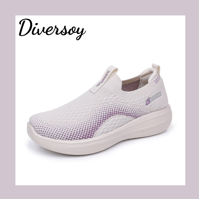 Zapatos tejidos sin cordones
