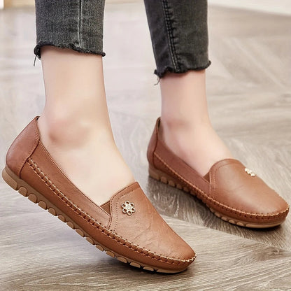 Zapatos casuales sin cordones de suela blanda
