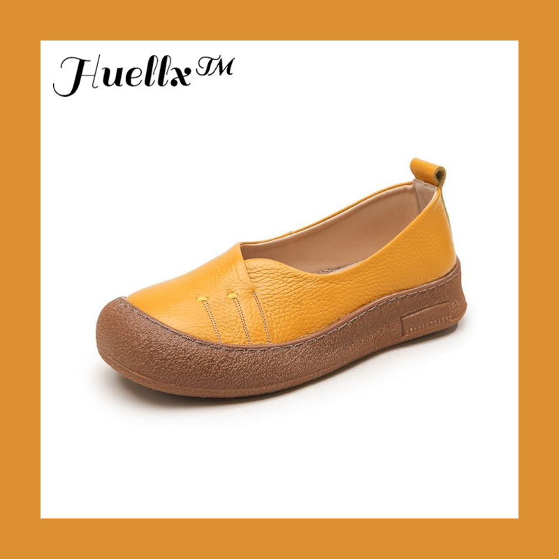 Zapatos de piel de vaca 100% auténtica
