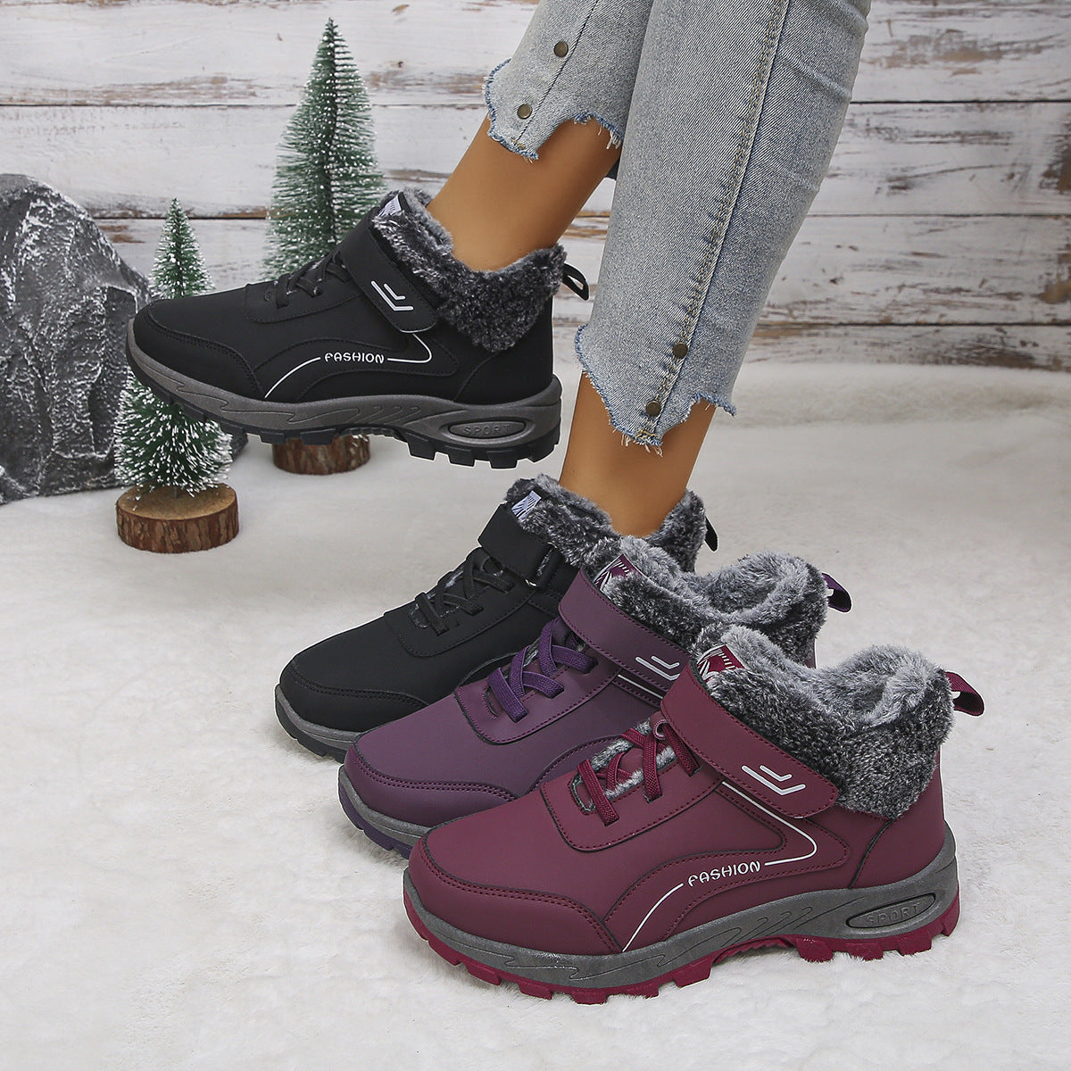 Tenis Deportivos de Invierno para Mujer