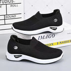 Nuevos zapatos casuales de suela blanda