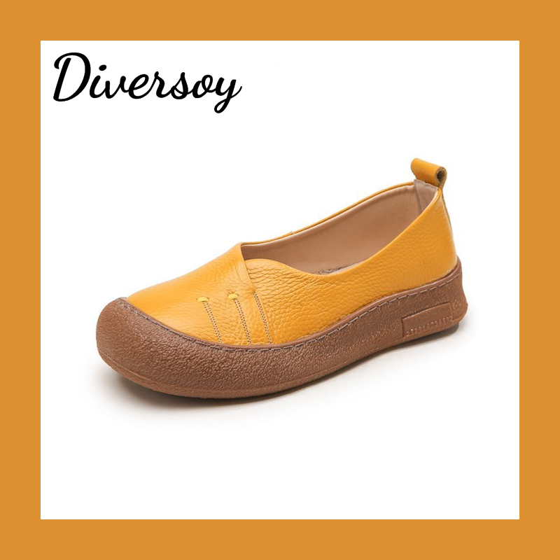 Zapatos de piel de vaca 100% auténtica